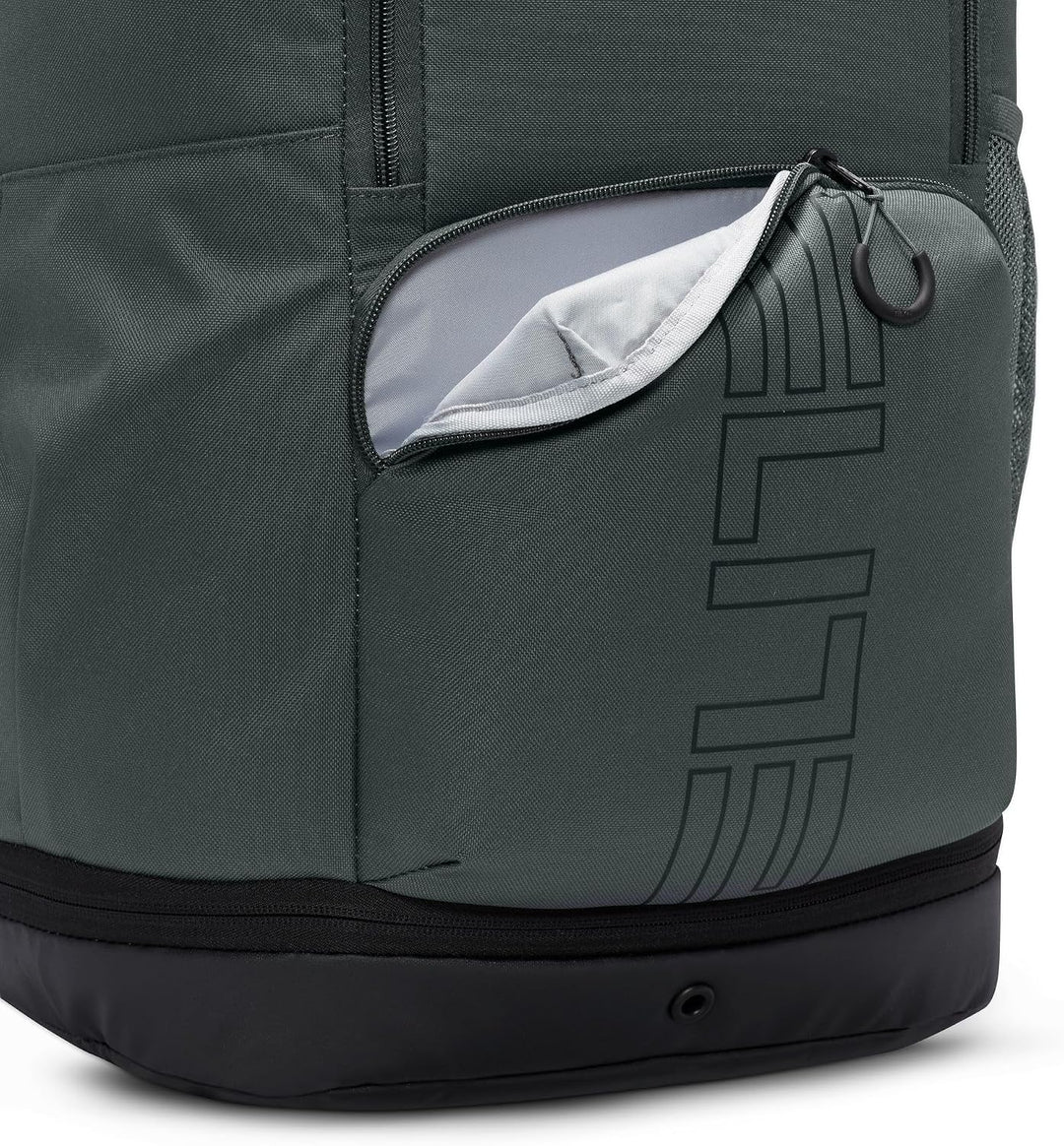 Nike Unisex NK Varsity Elite BKPK Rucksack, Iron Grey/Black/Black, One Size Iron Grey/Black/Black Ei