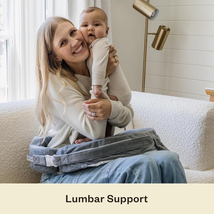 My Brest Friend Deluxe Nursing Pillow - Evening Gray by My Brest Friend