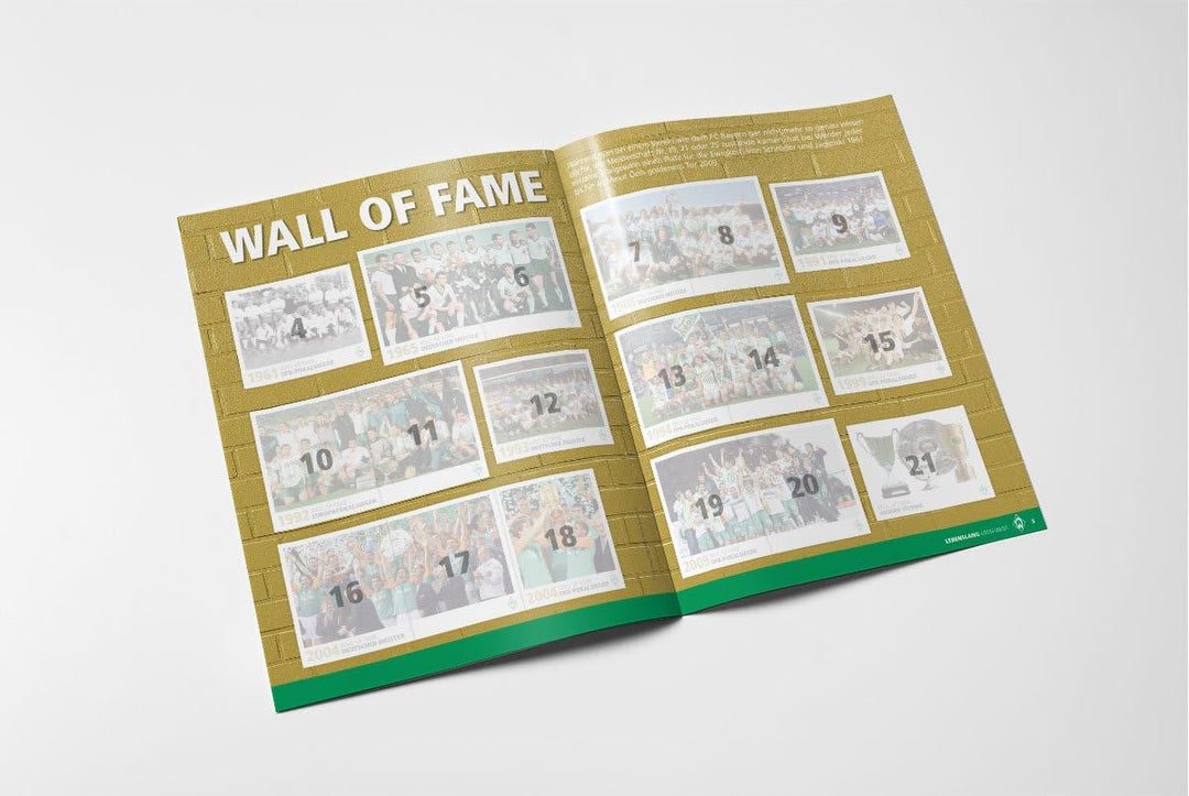 Panini SV Werder Bremen - Lebenslang Grün-Weiss - Stickeralbum