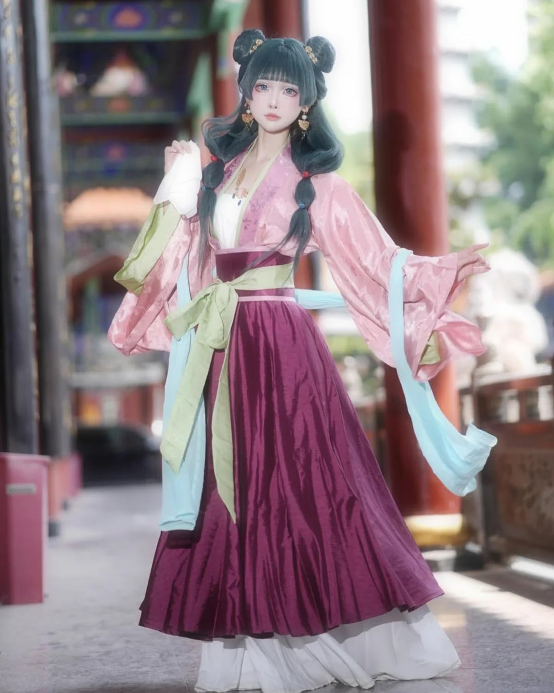 CR ROLECOS Anime The Apothecary Diaries Jinshi Cosplay Kostüm Maomao Charakter Uniform Robe Anzieh O