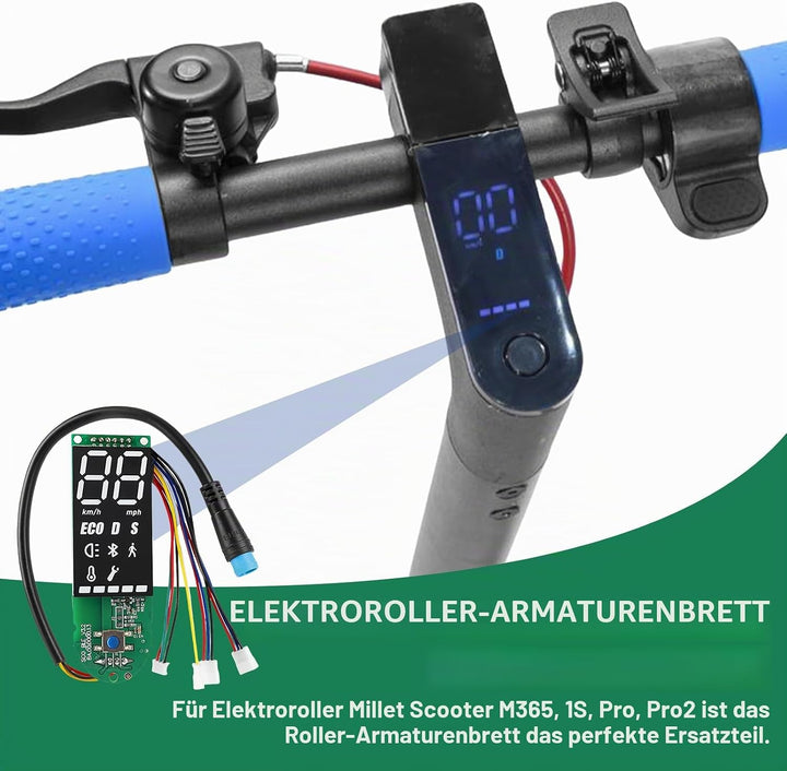 Elektroroller Dashboard, Elektroroller-Armaturenbrett, Elektroroller Armaturenbrett, Elektroroller-P