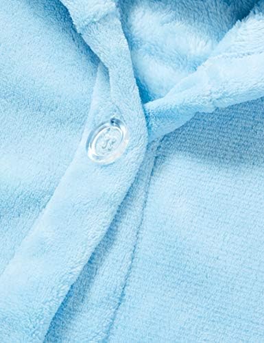 Playshoes Unisex Kinder Fleece-Bademantel Morgenmantel 122-128 bleu, 122-128 bleu