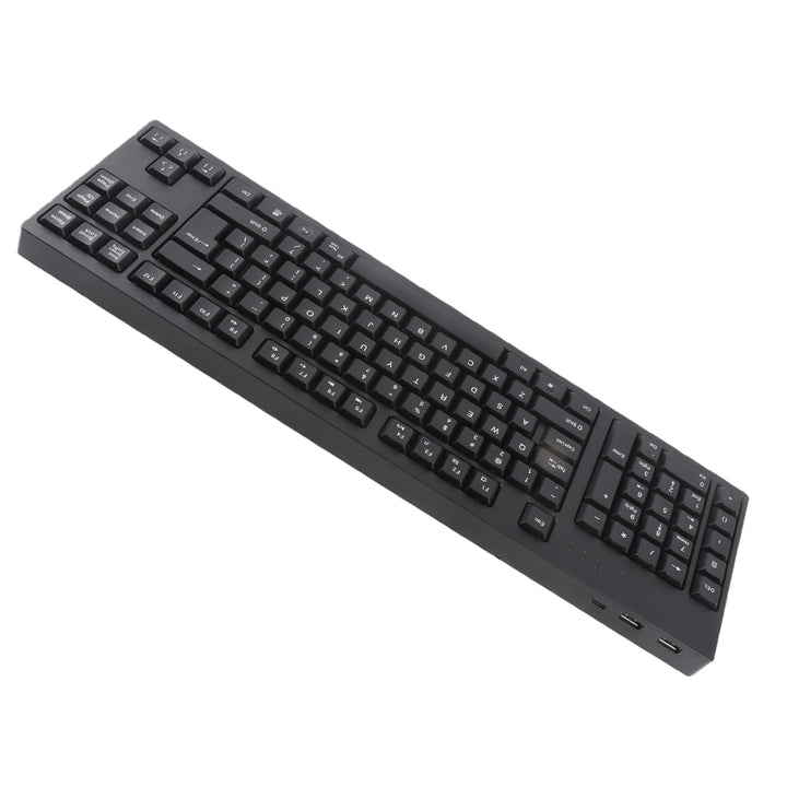 Yctze 109-Tasten-Nummernblock-Tastatur Links, Linkshändige Tastatur mit Ergonomischem Layout, Micro-