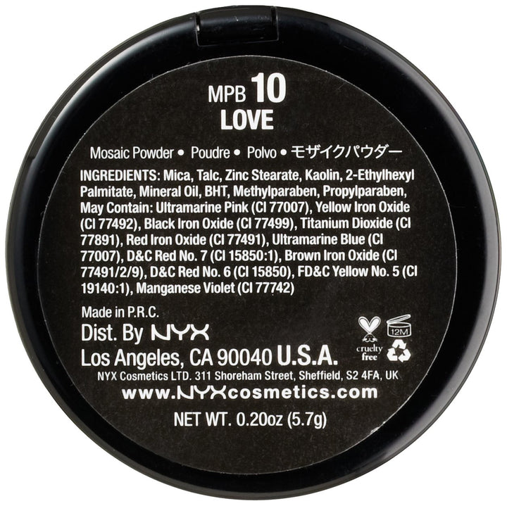 NYX Mosaic Powder Blush - Love