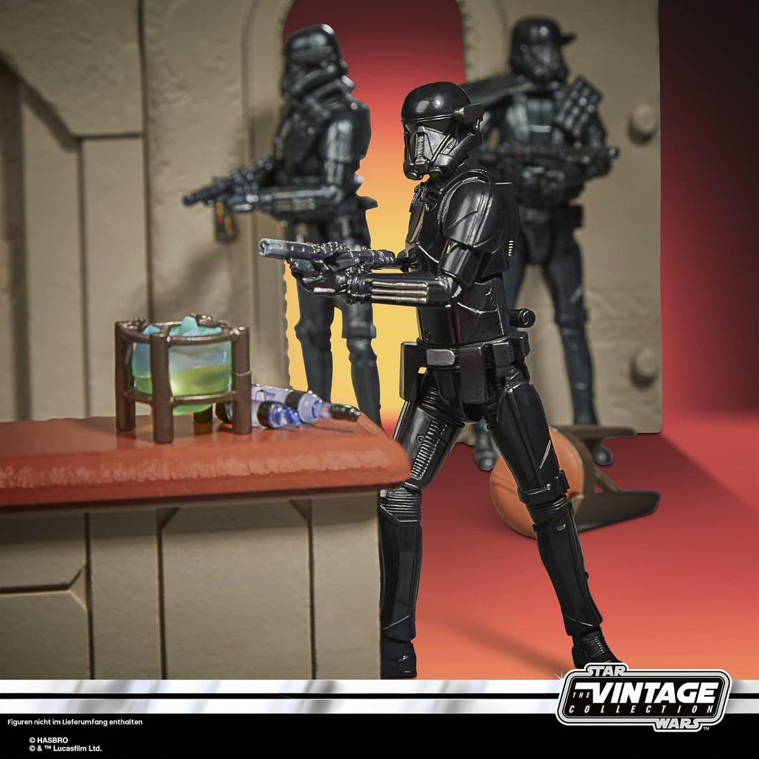 Star Wars The Vintage Collection The Mandalorian Nevarro Cantina Spielset, Imperialer Death Trooper
