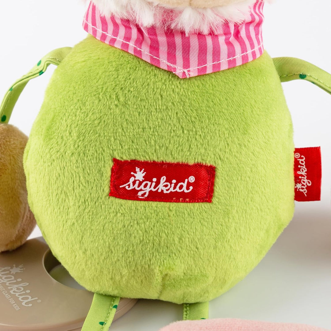 sigikid 49310 - Baby.basics, Spieluhr Schaf Grün/Schaf, Grün/Schaf