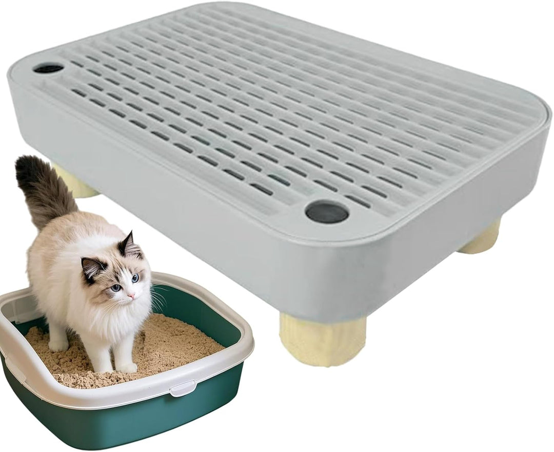 Stufe Für Die Katzenstreu | Stufe Für Ältere Katzen Mit Filterfunktion,rutschfeste Kätzchen Katzenkl