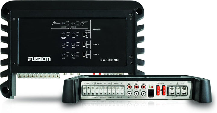 FUSION Unisex SG-DA51600 D-Class 5 Channel Signature Series Amplifier, Silver 0.0 SG-DA51600, 0.0 SG
