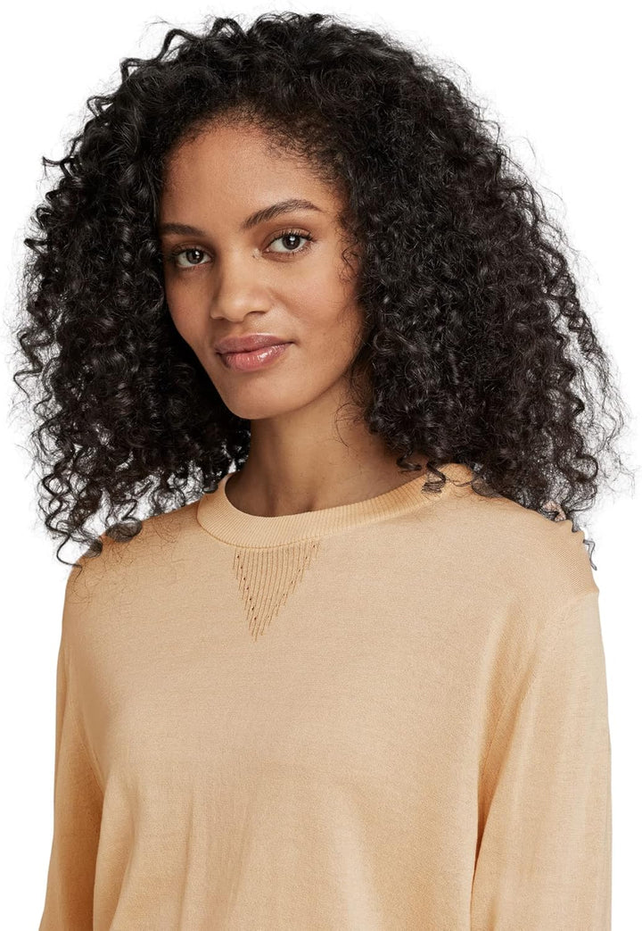 G-STAR RAW Damen Core Round Neck Strickpullover Knits XS Beige (Ivory Cream D21960-d166-d761), XS Be