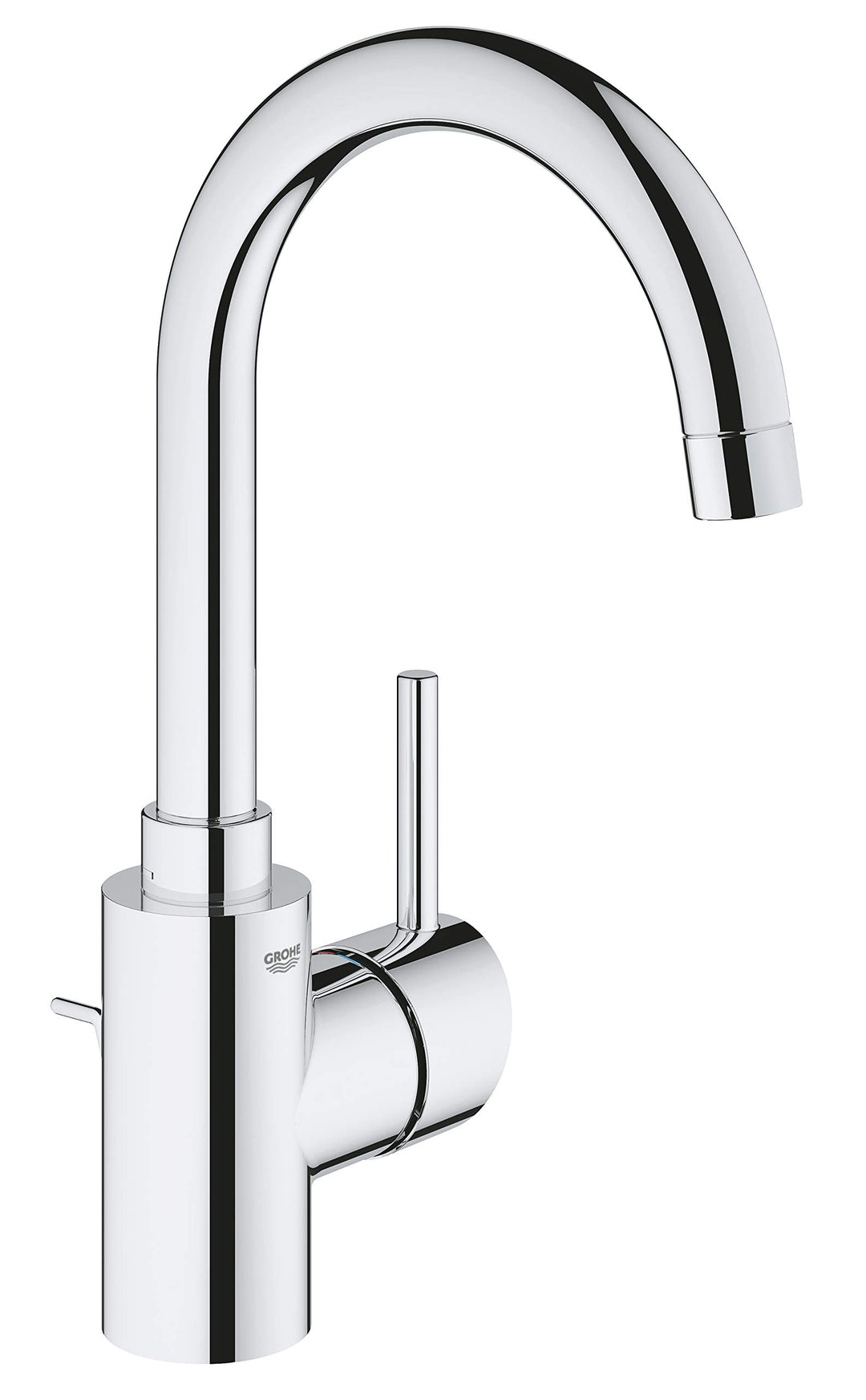 GROHE Concetto - Einhand Waschtischarmatur (schnelle Befestigung, einstellbare Mengenbegrenzung, fle