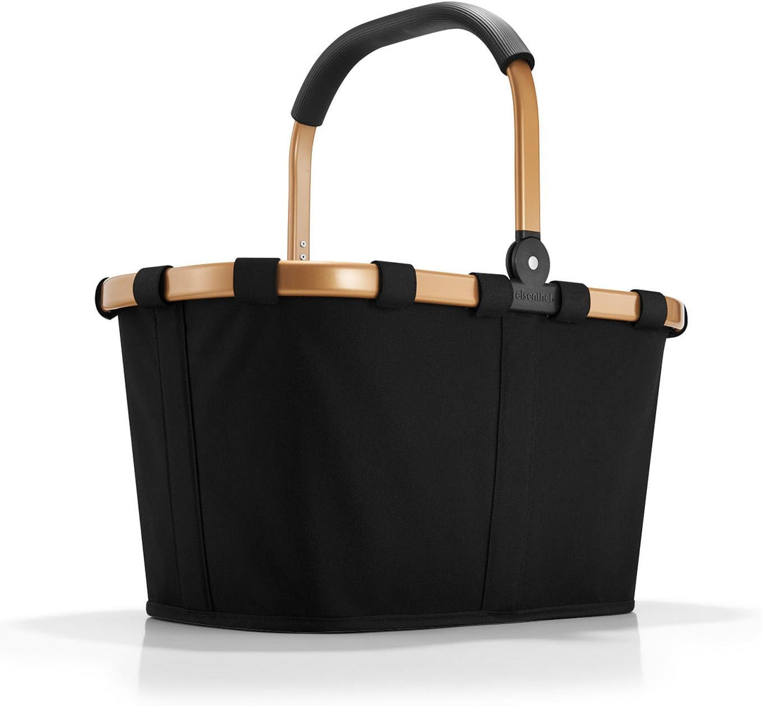 reisenthel carrybag frame gold/black Masse 48 x 29 x 28 cm/Volumen: 22 l