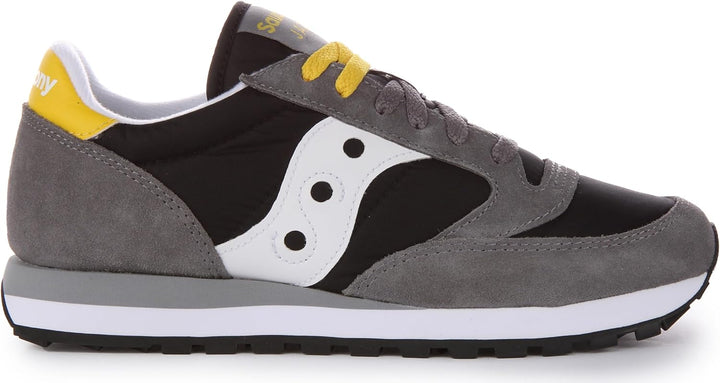 SAUCONY Herren Jazz Original Sneaker 46.5 EU Grauschwarz, 46.5 EU Grauschwarz