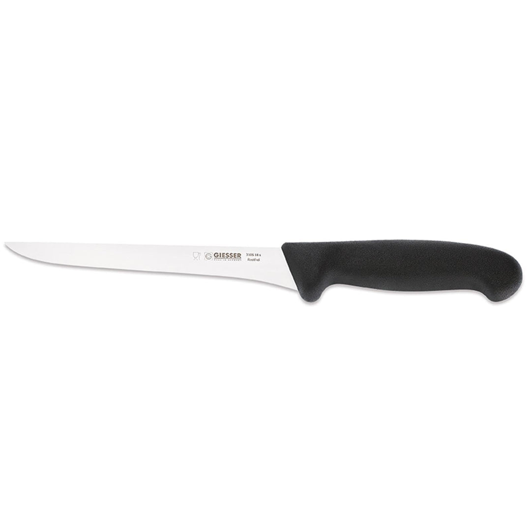 Johannes Giesser Messerfabrik Ausbeinmesser Messer, Kunststoff, Grau, 18 cm