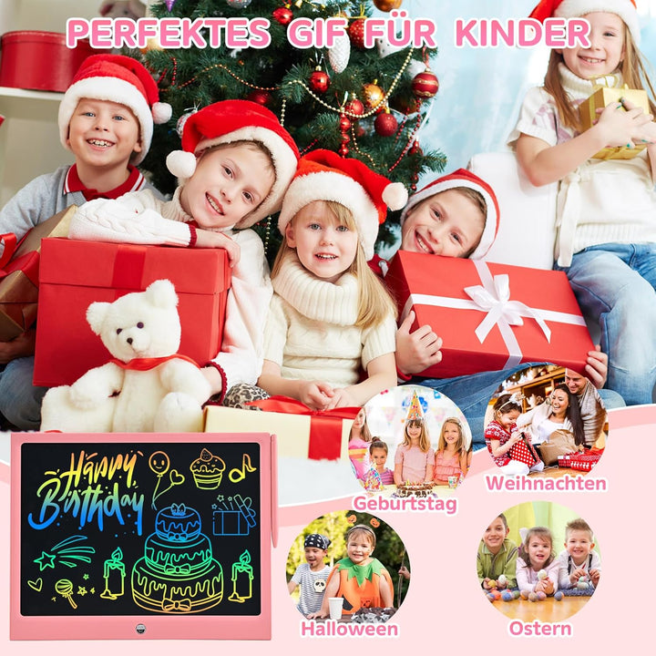 15 Zoll LCD Schreibtafel Kinder, RaceGT Schreibtafel Kinder, Maltafel Zaubertafel, Zeichenblock Kind
