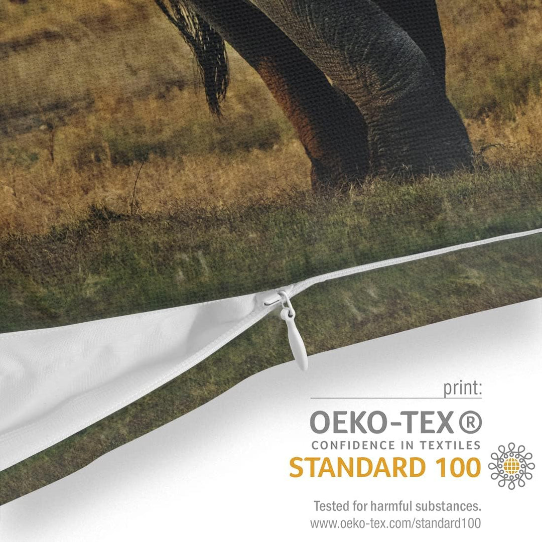 VOID Elefant Kind Kissenbezug Kissenhülle Sofakissen Kissen Deko Outdoor-Kissen Dekokissen, Kissen G