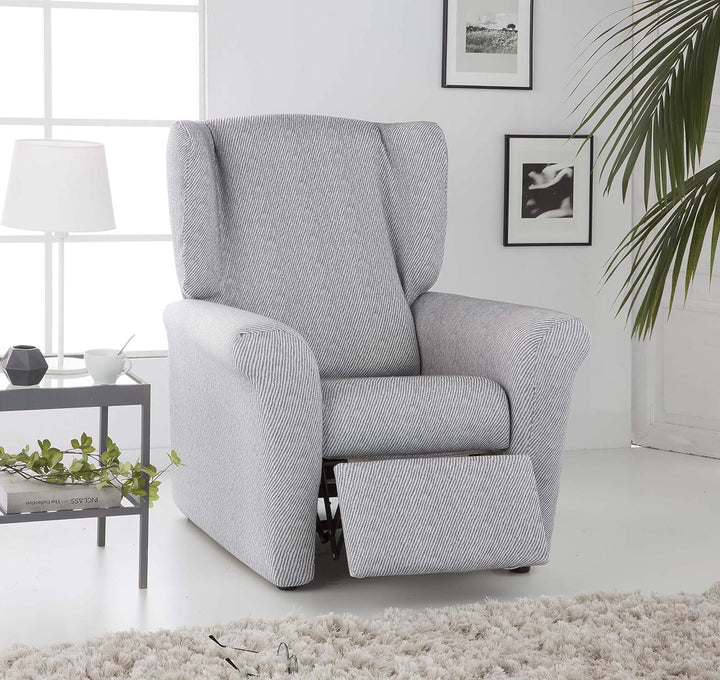 Estoralis ALBI Husse Relax-Sessel, Stoff, Grau, Relaxsessel Relaxsessel Grau, Relaxsessel Grau