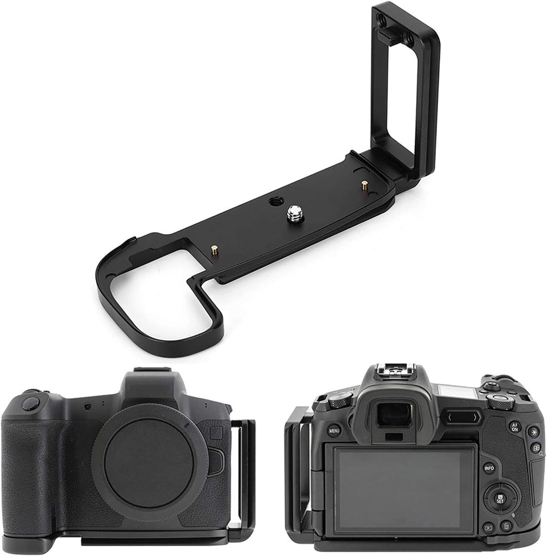 Kamera L-Platte Quick Release L-Plate Tragbare L-förmige Metall-Schnellwechselplattenhalterung Handg