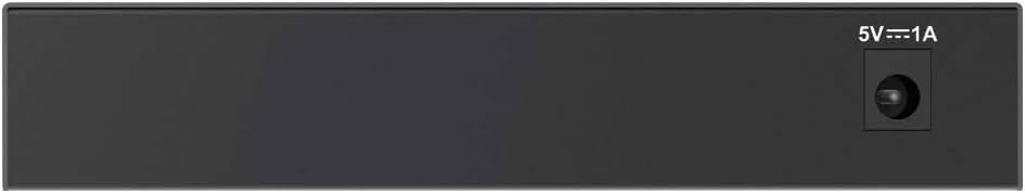 D-Link DGS-108GL 8-Port Unmanaged Gigabit Switch (ohne Lüfter, Low Profile Metallgehäuse, Desktop, P