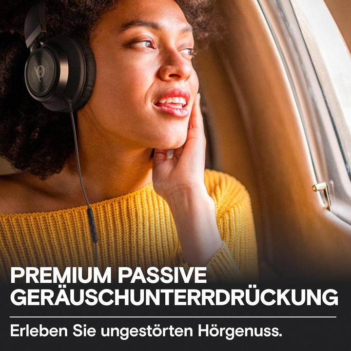 ARTIX® Kopfhörer mit Kabel und Mikrofon, Faltbar und tragbar, Premium 90% Kopfhörer Noise Cancelling