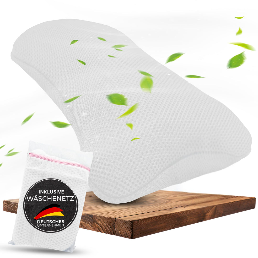 Badewannenkissen inkl. Wäschenetz - Ultimativer Komfort und Entspannung mit neuester Air Mesh Techno