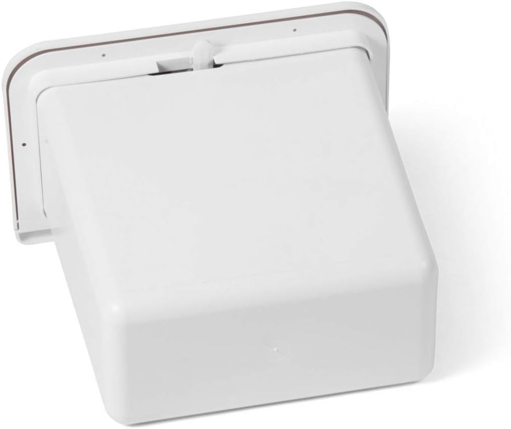 Ablagefach mit Luke 165 x 285 mm Kunststoff Weiss Staufach Handschuhfach Seitenfach Stauraum Konsole