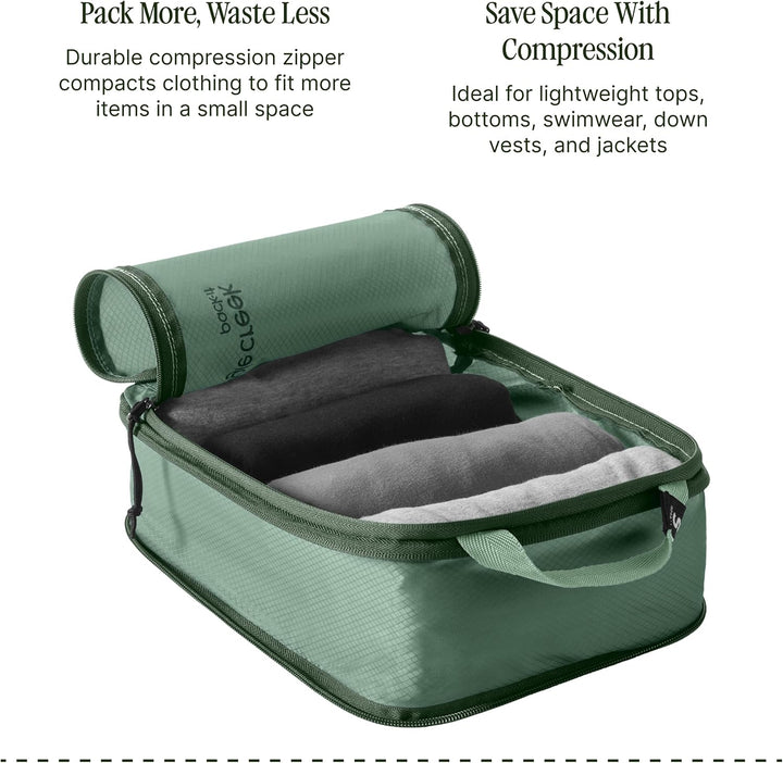Eagle Creek Pack-It Isolate Kompressions-Packwürfel Set S/M I Ultraleichtes 2er Set I Bis zu 70% wen