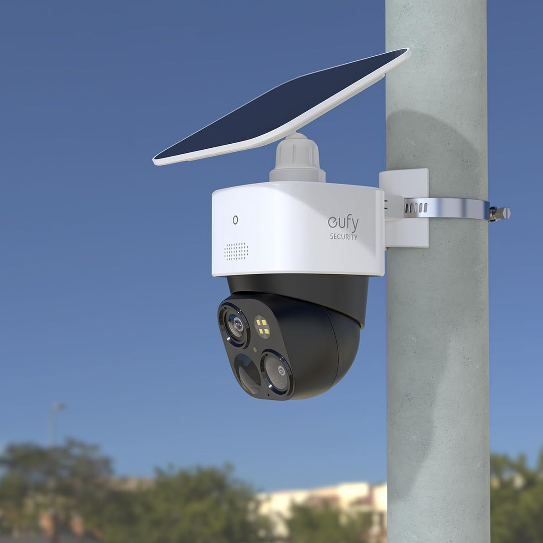 Halterung für eufy Security SoloCam S340/SoloCam E30/SoloCam E42, Verstellbare Masthalterung Pole Mo