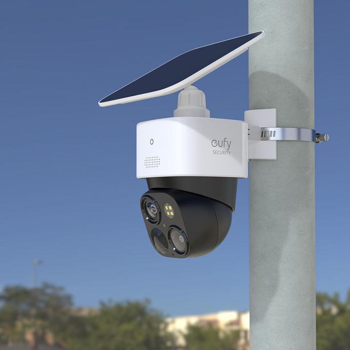 Halterung für eufy Security SoloCam S340/SoloCam E30/SoloCam E42, Verstellbare Masthalterung Pole Mo