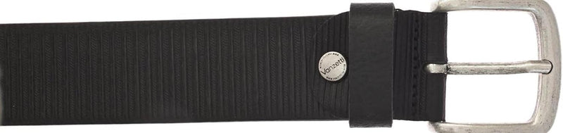 Vanzetti 40mm Leather Belt W115 Black - kürzbar