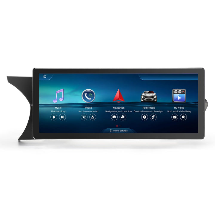 Erisin 10,25" 8-Kern 4GB+64GB Android 12 Autoradio Bluetooth GPS Navi für Mercedes W204 S204 C-Klass