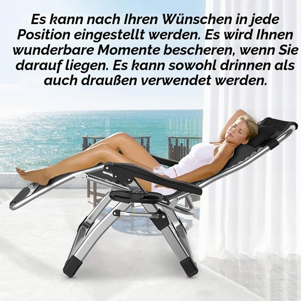 DQCHAIR Terrassenstühle Liegestühle Schwerelosigkeit Chaise Lounges Garten Schaukelstuhl Für Strand