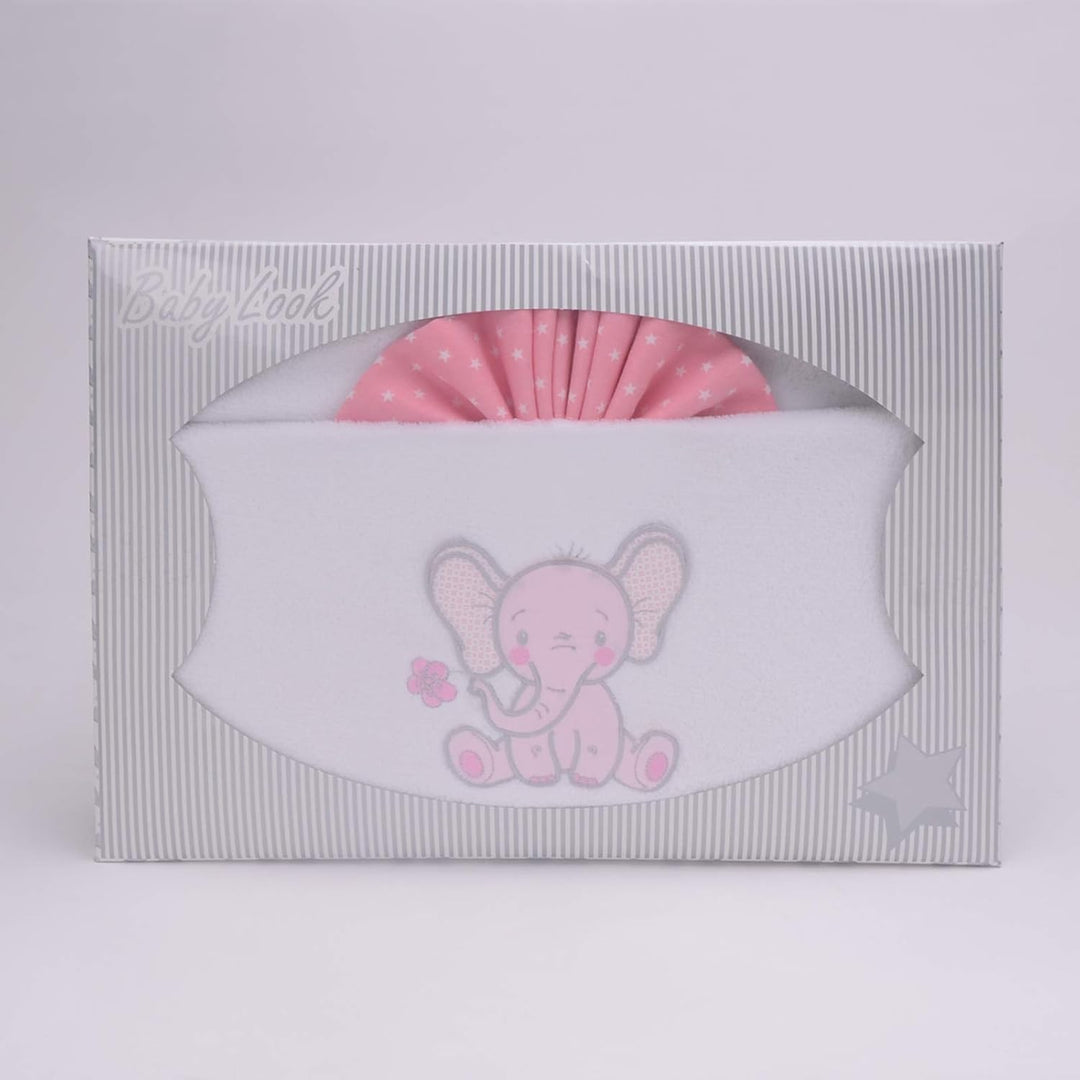 PEKITAS Bebe Bettwäsche-Set, 3-teilig, für Kinderwagen/Babyschale, 40 x 80 cm, hergestellt in Portug