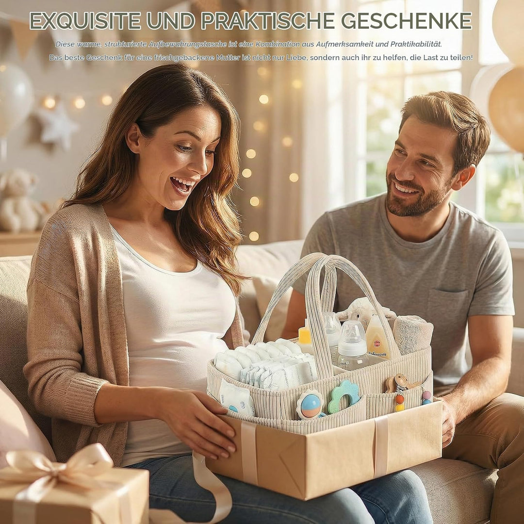 Wickeltisch Organizer, Windelkorb Wickeltisch, Wickelorganizer Zuhause, Wickel Organizer, Windeltasc