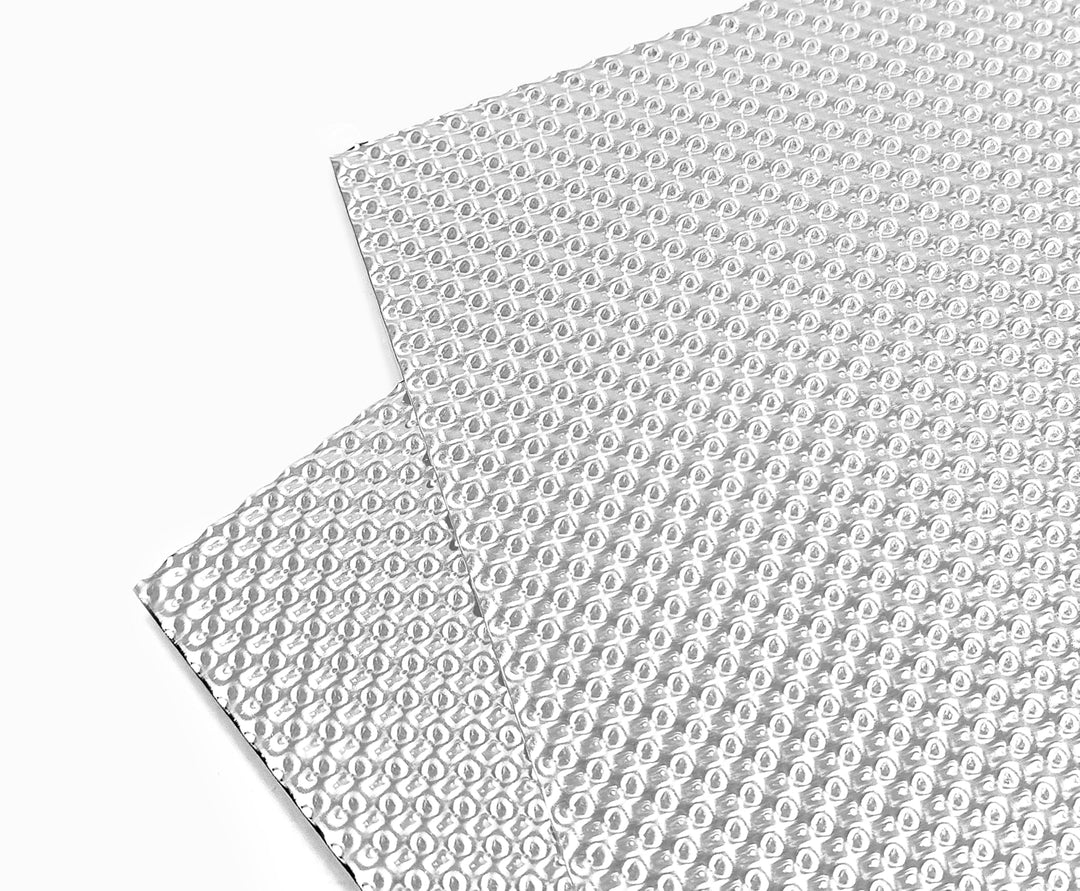 40 * 33cm geprägt Hitzeschutzblech aus Aluminium, hitzebeständiges Hitzeschild/Isolierung/Schutzplat