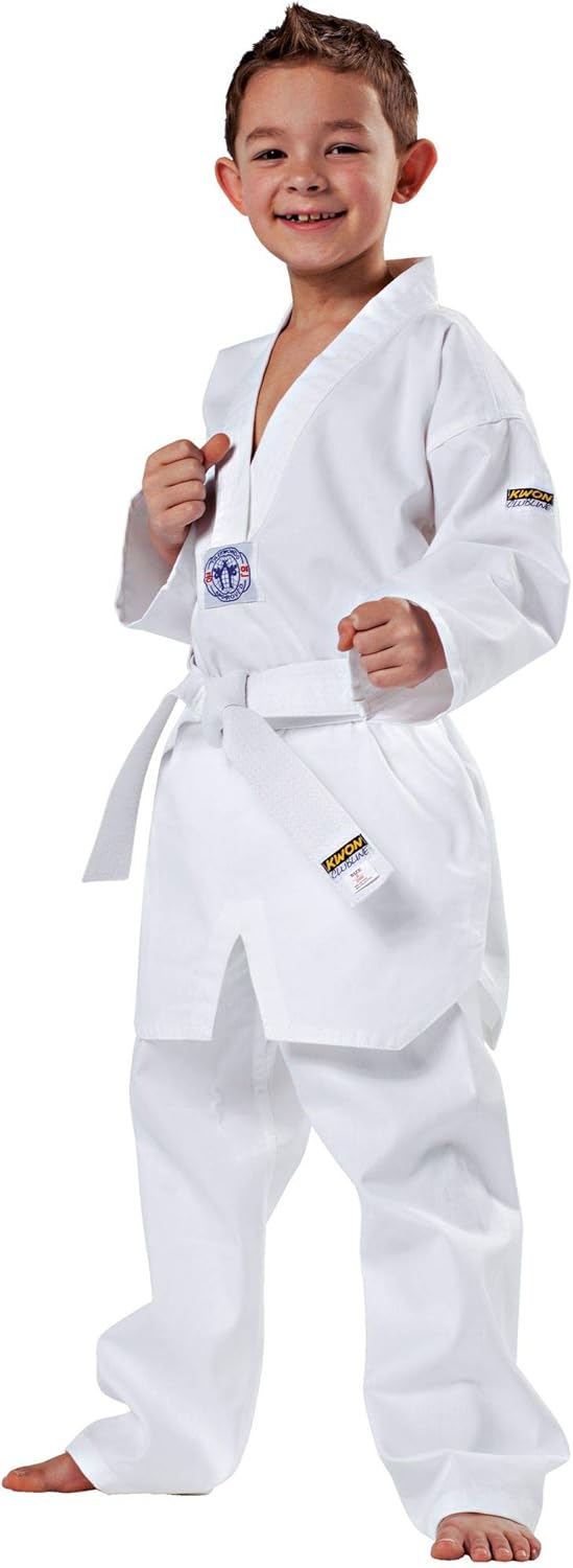 KWON Kinder Kampfsportanzug Taekwondo Song 190 cm Weiss, 190 cm Weiß