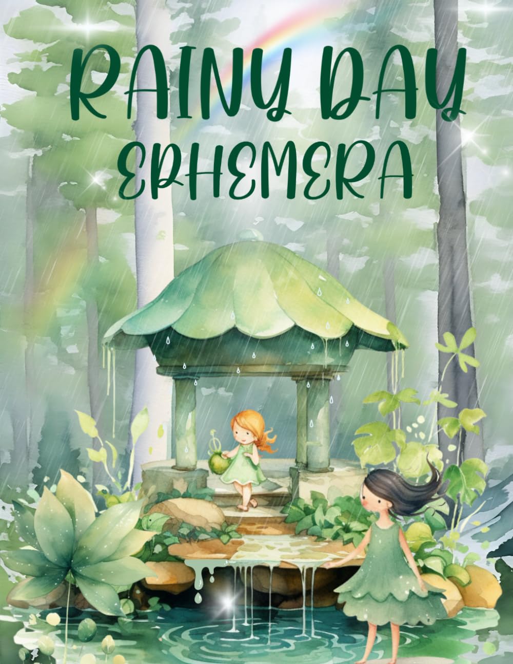 Rainy Day Ephemera Book: High Quality Images Of Animals and Peoples For Paper Crafts, Scrapbooking,