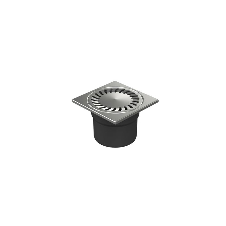 MCH Duschablauf Badablauf Bodenablauf 150 x 150 mm DNS 110 N in Edelstahl (323 N)