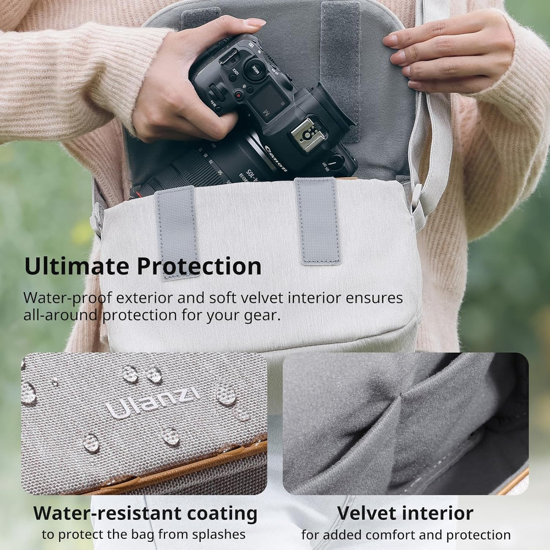 ULANZI Kameratasche, SLR/DISR Fototasche Professionell, Crossbody Fotografie Kleine Tasche Mode, Umh