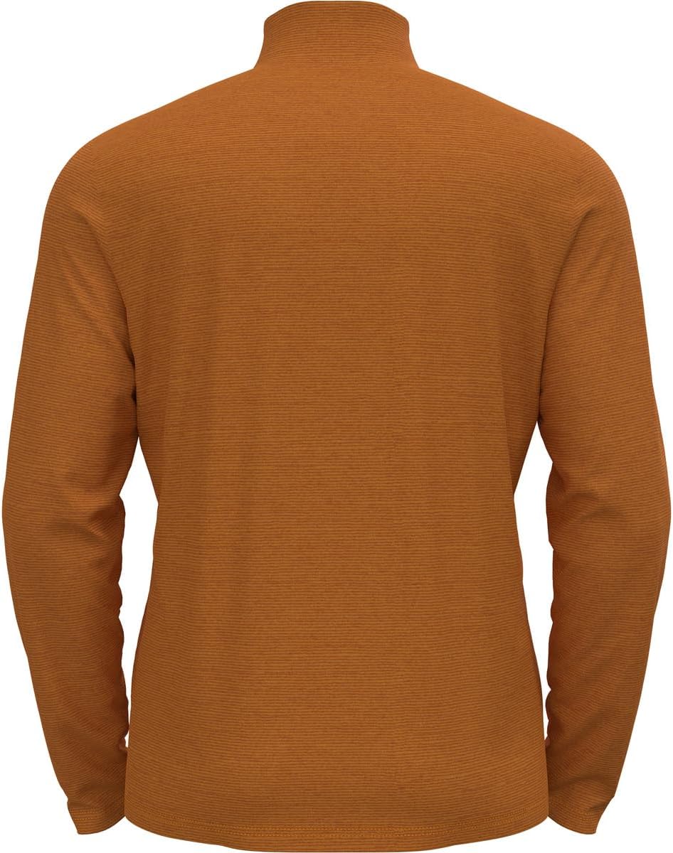 Odlo Herren Roy_542332 Mid Layer mit Reissverschluss (1er Pack) M Honey Ginger - Monk's Robe, M Hone