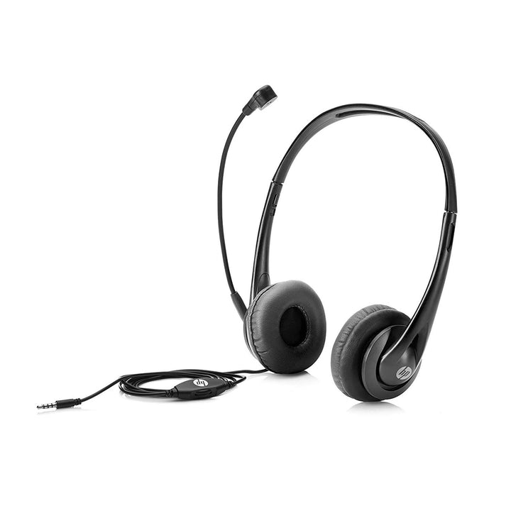 HP T1A66AA Stereo 3.5mm Headset, schwarz 3.5mm Stereo Connector, 3.5mm Stereo Connector