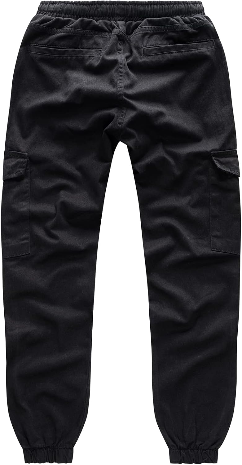 Rock Creek Herren Hose Cargohose RC-2356 32W / 30L Schwarz, 32W / 30L Schwarz