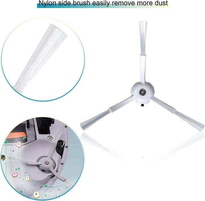 Zubehör für Roborock Saugroboter, Ersatzteile kompatibel für Roborock S50 S51 S55 S5 max S6 S60 S65,