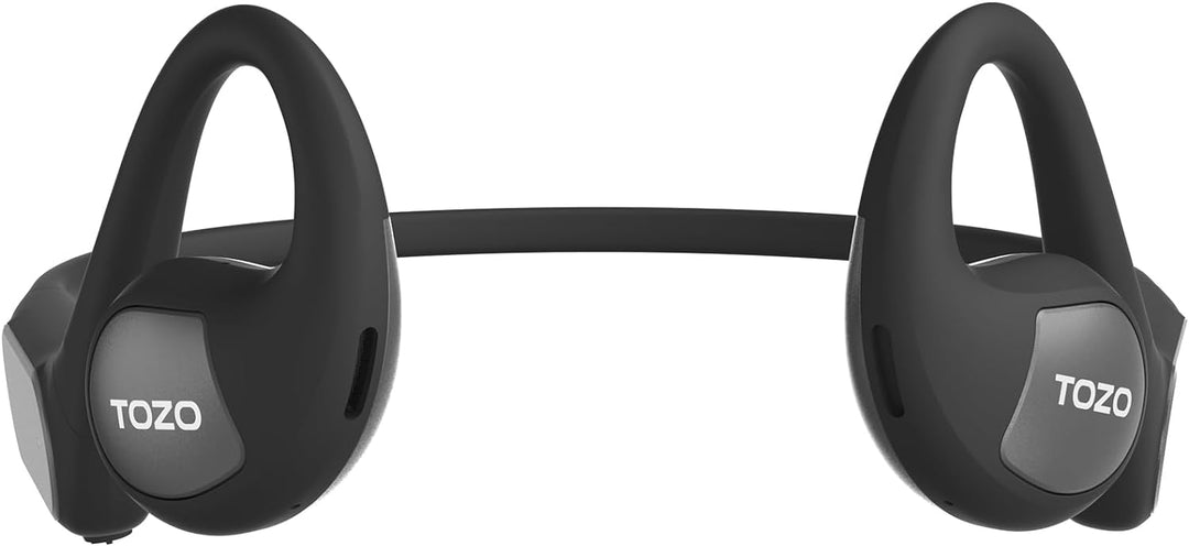 TOZO OpenReal True Kopfhörer Kabellos Bluetooth 5.3 Tastensteuerung Open Ear Ohrhörer Dual-Mic Anruf