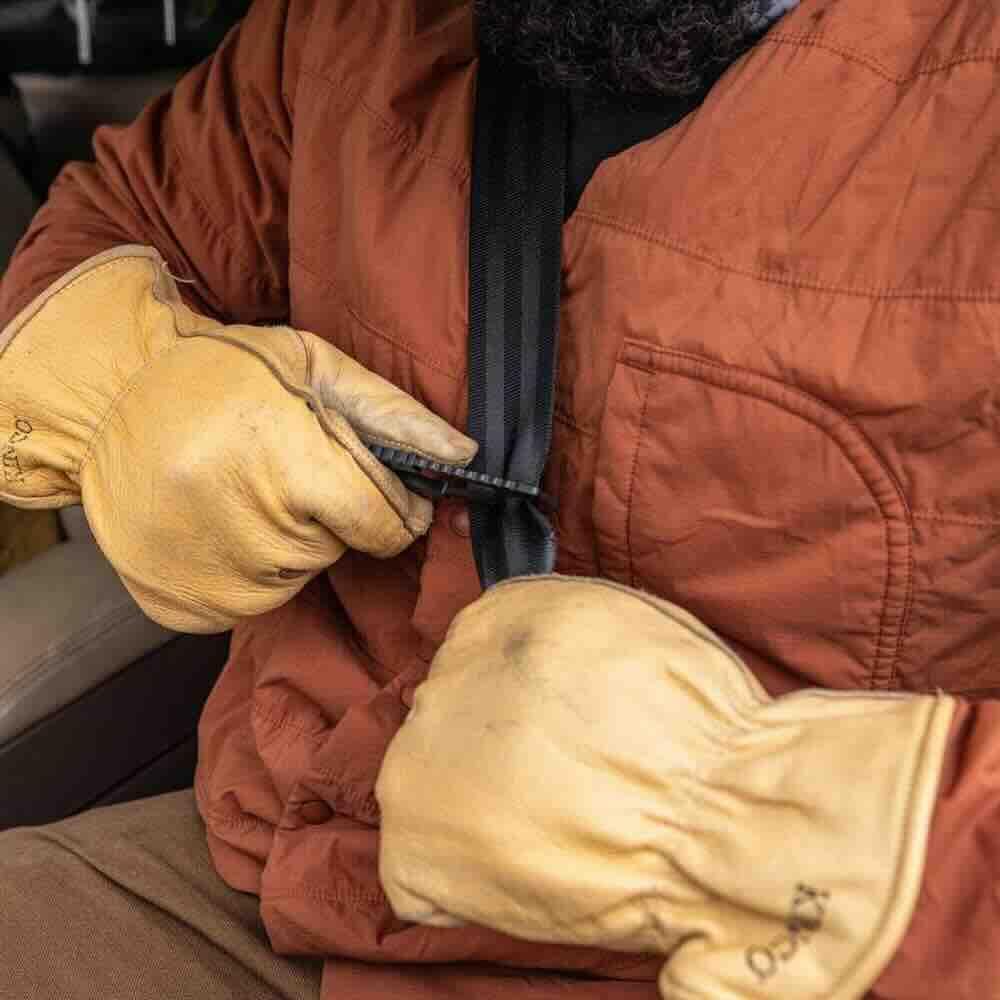 Gerber Gurtschneider, Strap Cutter, Mit integriertem Glasbrecher, Gesamtlänge: 11,1 cm, Schwarz, 22-