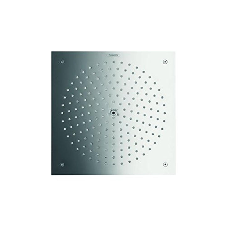 hansgrohe Raindance Air wassersparender Duschkopf, Kopfbrause Unterputz, Chrom, 1 Strahlart mit Wass