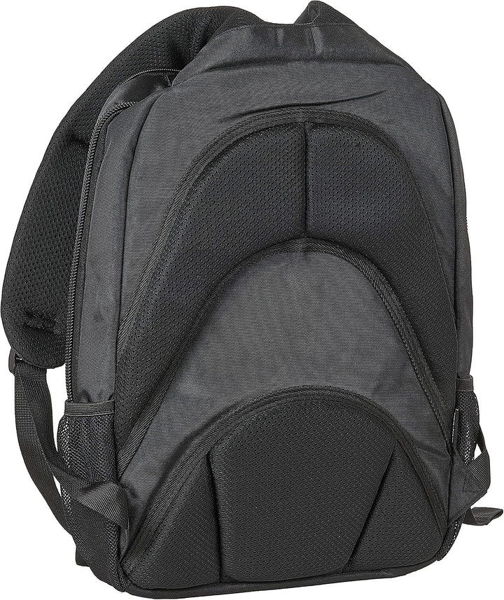 SAFTA Laptop-Rucksack mit Tasche für Tablet und USB-Anschluss, 300 x 160 x 430 mm, Schwarz