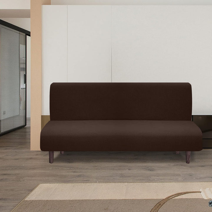 Granbest wasserdichte Armlose Futon Abdeckung, Hoher Stretch Futon Schutz für Faltendes Schlafsofa A