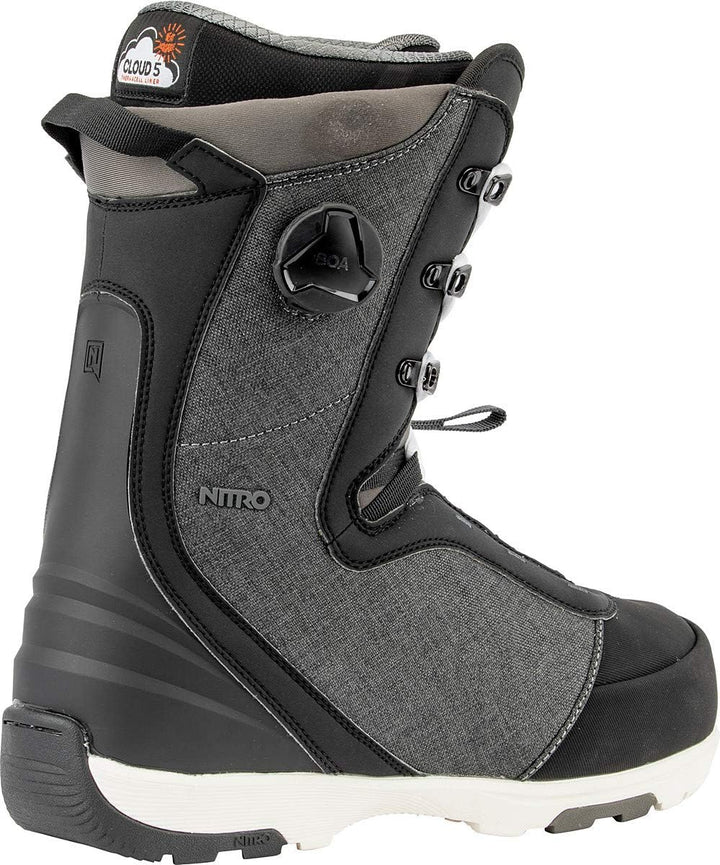 Nitro Snowboards Herren Club HYBRID BOA '20 All Mountain Freeride Freestyle Schnellschnürsystem Boot