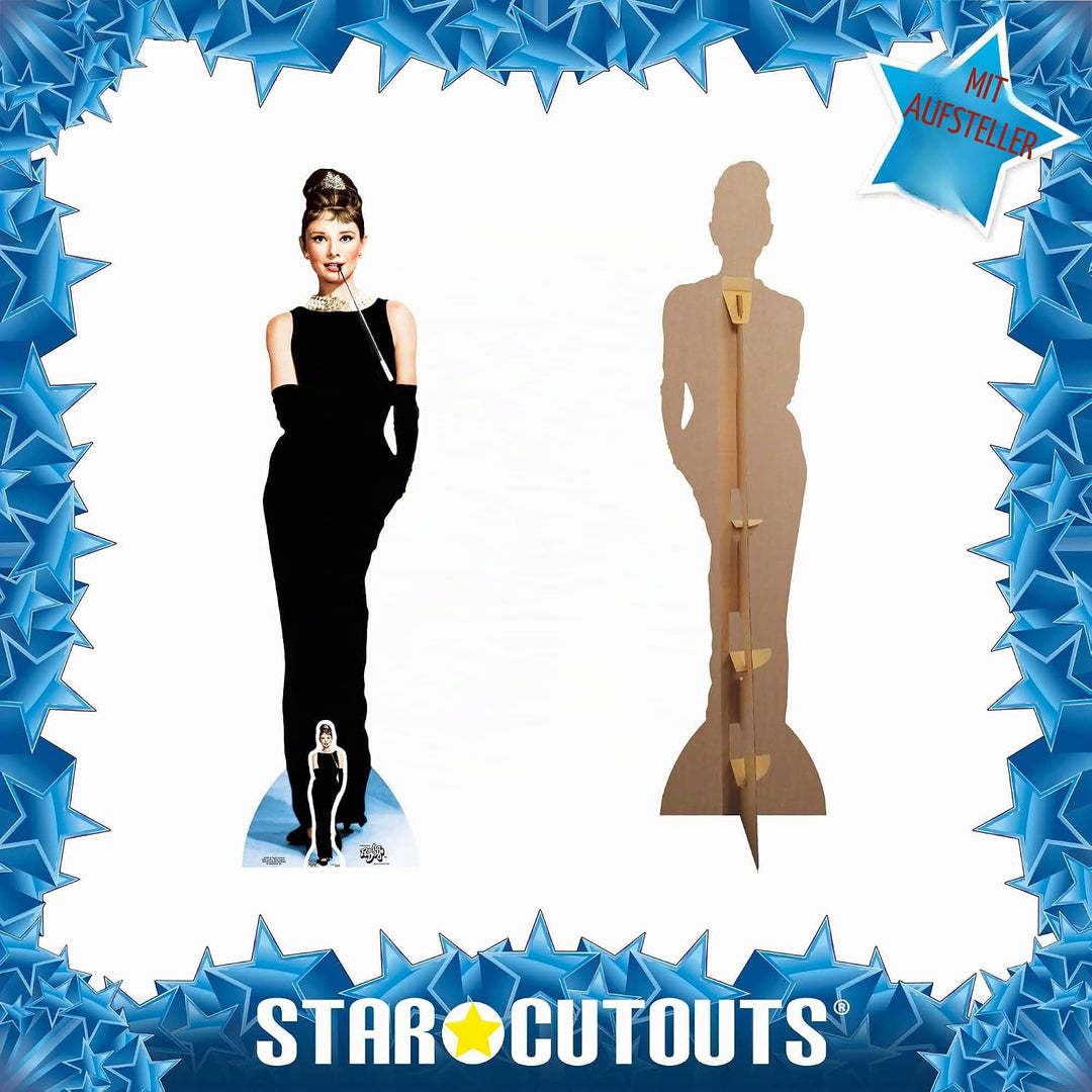 Star Cutouts Pappaufsteller von Audrey Hepburn, Audrey Hepburn