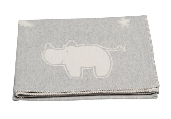David Fussenegger [W2023/02] Lena 100% Baumwolldecke Nashorn (GOTS) Filz, 100x150 cm